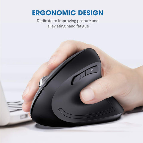 VicTsing Ergonomic Mouse, Vertical Wireless Mouse 2.4G