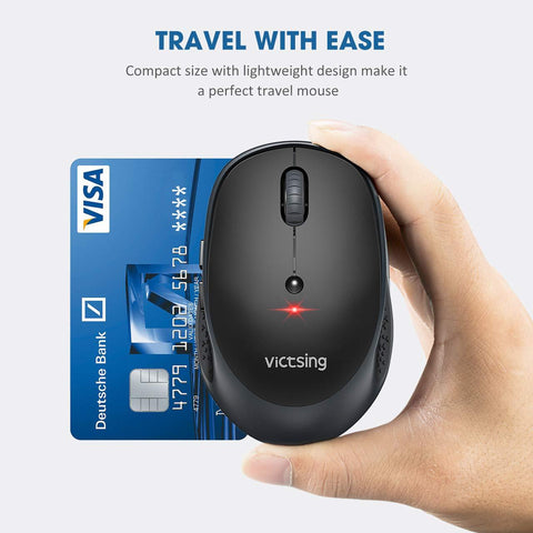 VicTsing Multi-mode Wireless Mouse Bluetooth 5.0 & 2.4G