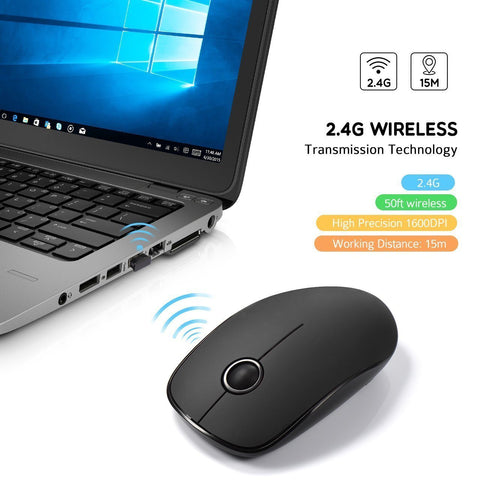 VicTsing 2.4G Slim Wireless Mouse