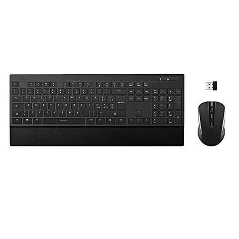 VicTsing Kit Mouse e Tastiera Wireless PC Layout Italiano, per Windows XP/7/8/10/ Mac PS4