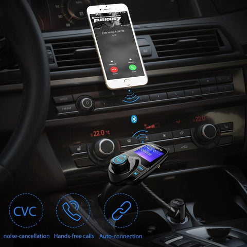 VicTsing Bluetooth Wireless FM Transmitter