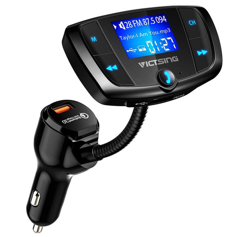 VicTsing  QC3.0 Bluetooth FM Transmitter