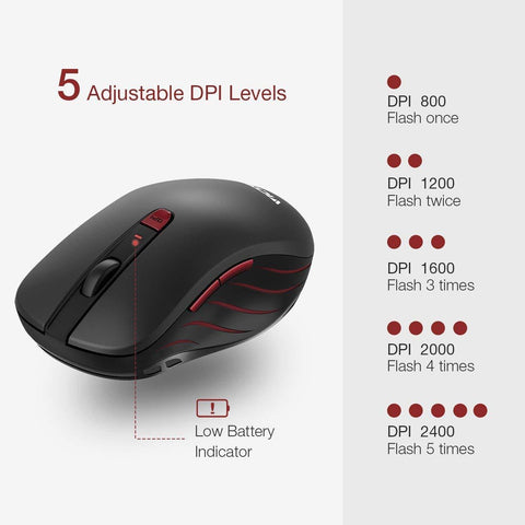 VicTsing 2nd 2.4G Wireless Mouse