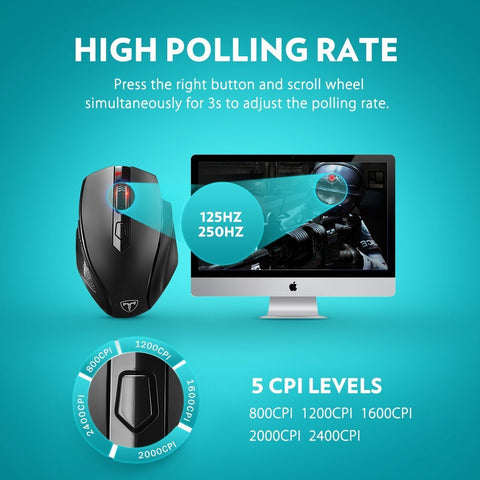 VicTsing Full Size Wireless Mouse