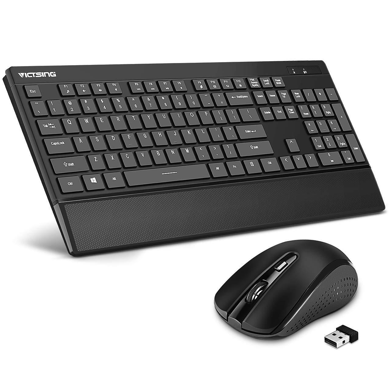 VicTsing Wireless Keyboard and Mouse Combo