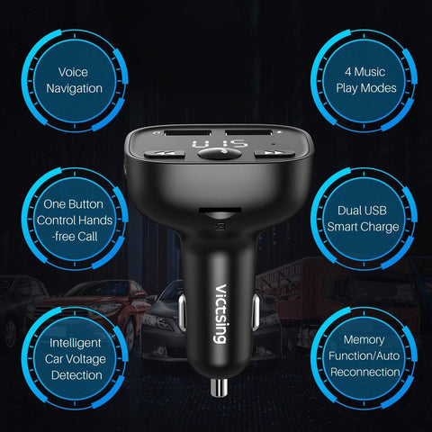 VicTsing Bluetooth FM Transmitter