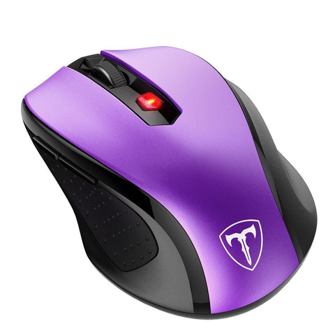 VicTsing 2.4G Wireless Mouse (Purple)