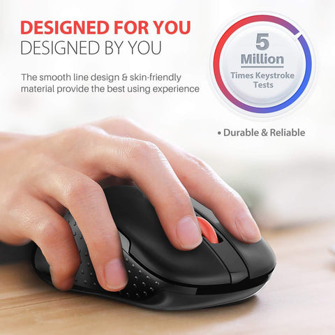 VicTsing Wireless Mouse, 2.4G USB Optical