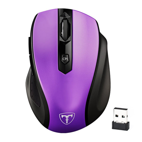 VicTsing 2.4G Wireless Mouse (Purple)