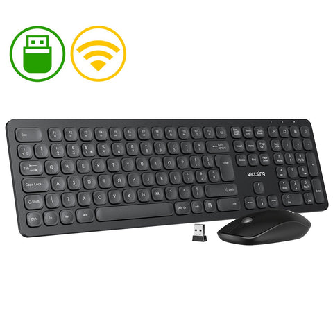 Keyboard and Mouse Set for Computer 252D