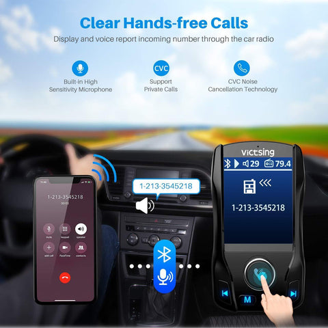 VicTsing Bluetooth FM Transmitter