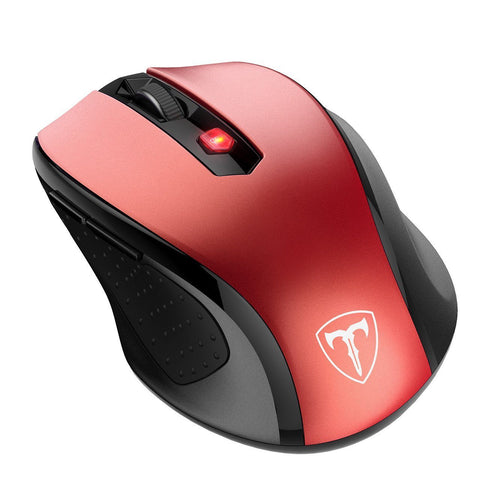 VicTsing 2.4G Wireless Mouse (Red)