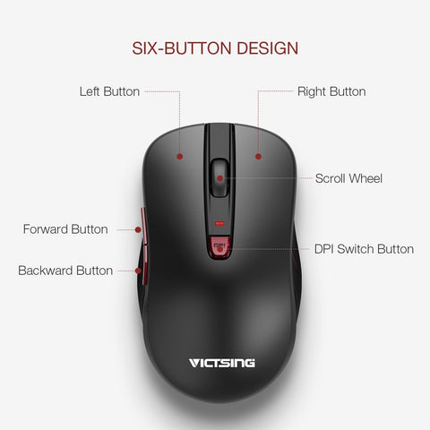 VicTsing 2nd 2.4G Wireless Mouse