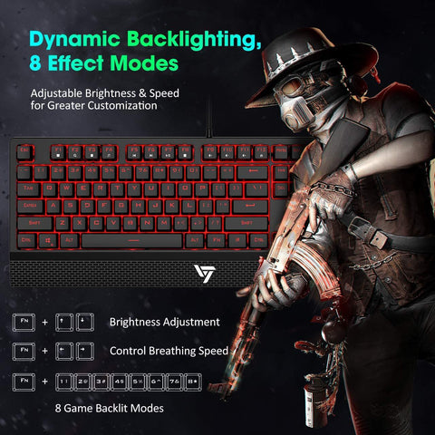 VicTsing Mechanical Keyboard (Red Switch)